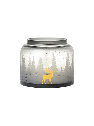 RAEDER | Jarrón navideño de invierno con paisaje forestal | 